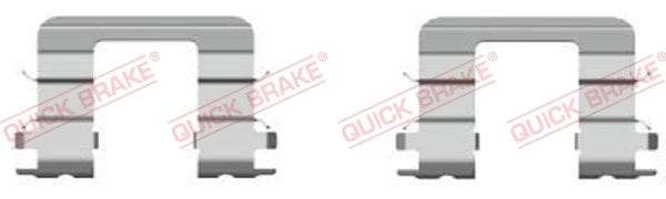 Accessory Kit Brake Pads FDB1783 Kia Picanto (109-1696-1)