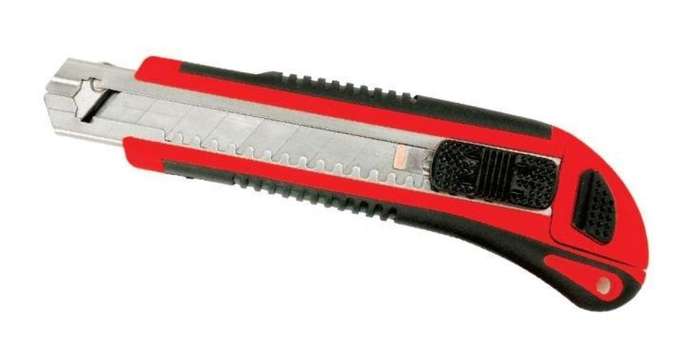 18Mm Snap-Off Utility Knife AMPRO T23217