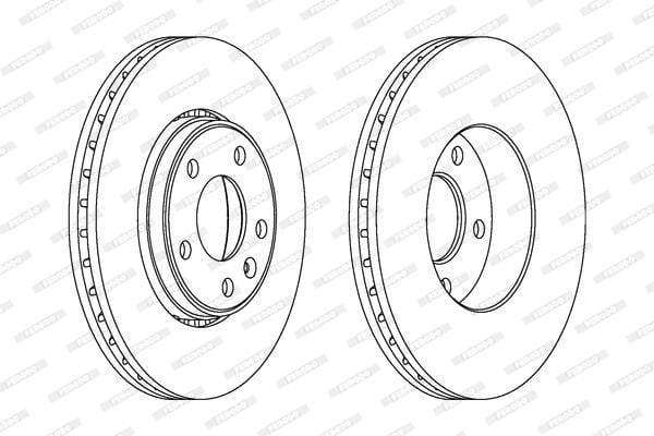 Brake Disc Nissan Primastar 1.9Dci Opel Vivaro 1.9Cdti 2.0 Renault Traffic 1.9Dci 2006 Vented (Dd...