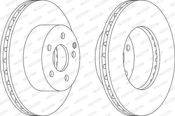 Brake Disc Front Toyota Auris (Single)
