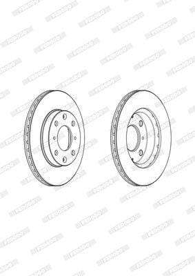 Brake Disc Vented Front Honda Jazz (Single)
