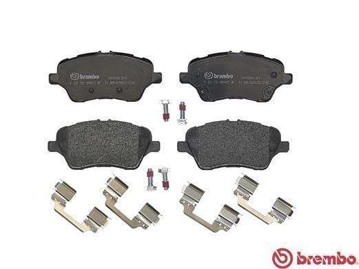 Brembo Brake Pads Front Ford Fiesta Vi ( Set Lh&Rh) (P24151)