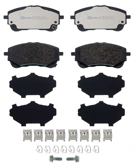 Brembo Brake Pads Front Toyota ( Set Lh&Rh) (P83177)