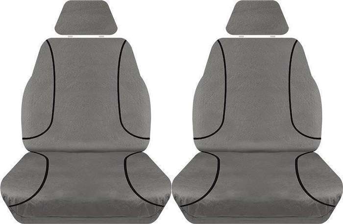 Car Seat Cover Outer Limit, Toyota Hilux Dual Cab Seat Cover Set, Front 3Pc