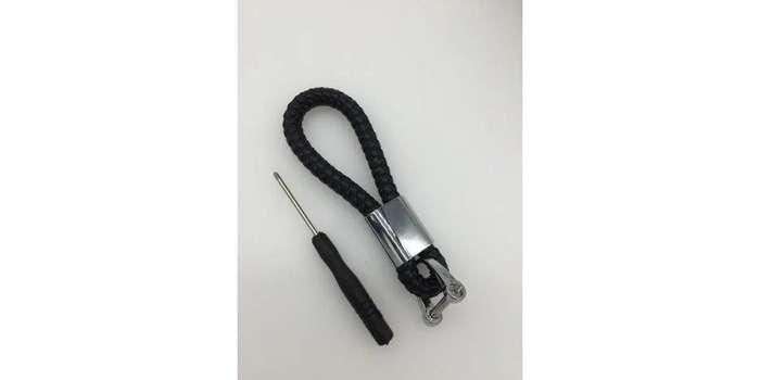 Autogear Cowhide Weave Key Rings