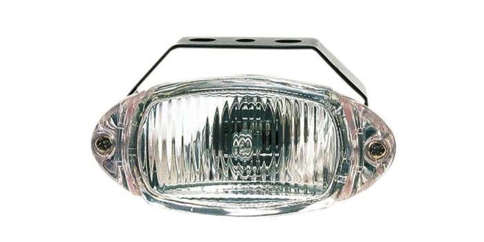 Autogear Mini Oval Lamp - Yellow/Clear