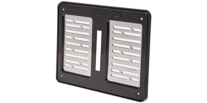 Autogear Number Plate Holder Metal - SUV (250mm x 205mm x 12mm)