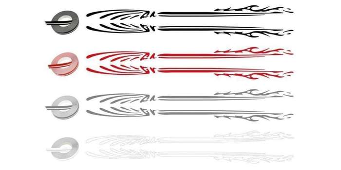 Autogear Twinstripe Pinstripe Decal