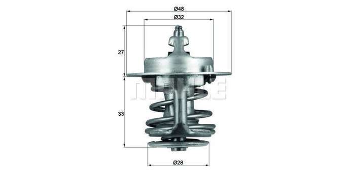 Behr-Mahle Thermostat 83°C W/O Gas (Tx6383)