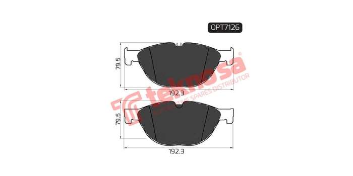 Brake Pad Bmw F07 10 ( Front ) (SET LH & RH Wheel)