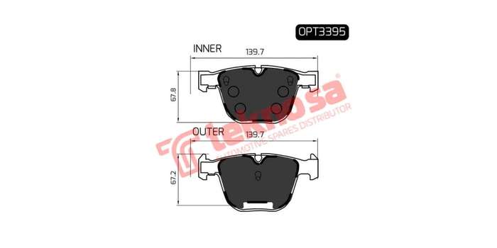 Brake Pad Bmw X 5 [E70] 2008 ( R ) (SET LH & RH Wheel)