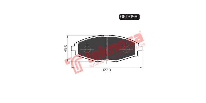 Brake Pad Chevrolet Spark 00 ( Front ) (SET LH & RH Wheel)