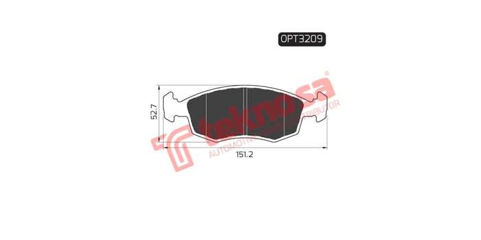 Brake Pad Fiat Palio 05 ( Front ) (SET LH & RH Wheel)