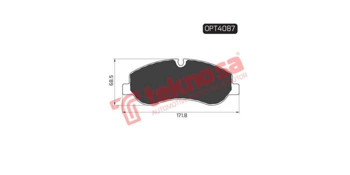 Brake Pad Ford Transit 14 ( Front ) (SET LH & RH Wheel)