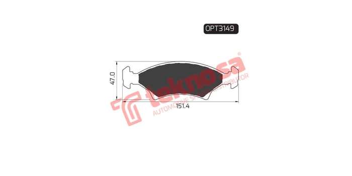 Brake Pad Kia Carens 02 06 ( Front ) (SET LH & RH Wheel)