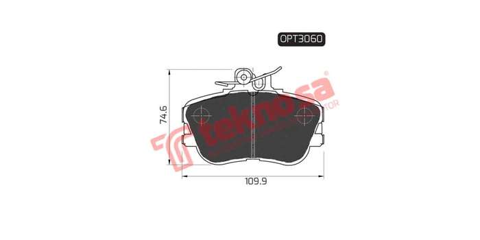 Brake Pad Mercedes Benz C Class [W202] 94 00 ( Front ) (SET LH & RH Wheel)