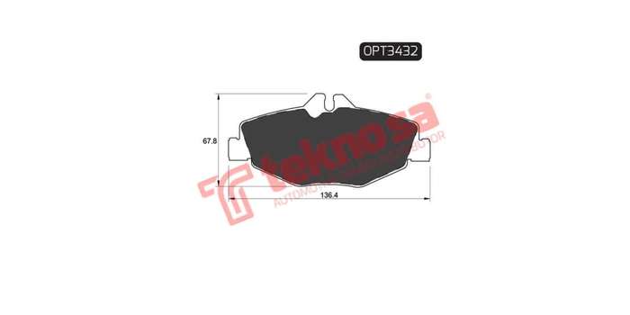Brake Pad Mercedes Benz E Class [W211] 05 ( Front ) (SET LH & RH Wheel)