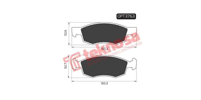 Brake Pad Nissan Np200 08 ( Front ) (SET LH & RH Wheel)