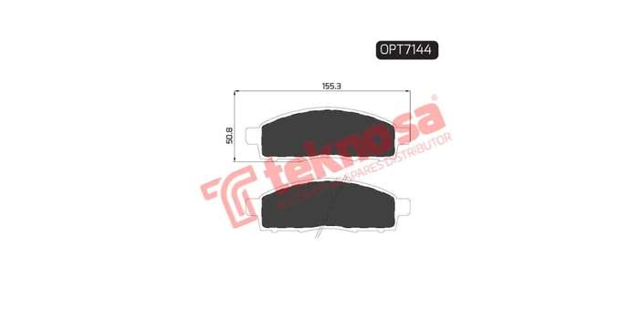 Brake Pad Nissan Nv200 13 ( Front ) (SET LH & RH Wheel)