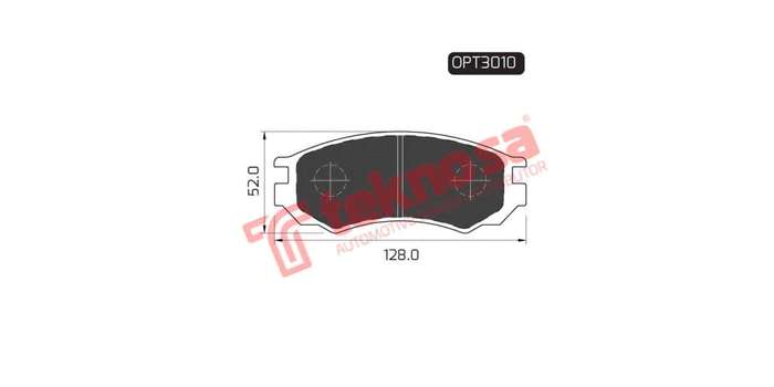 Brake Pad Nissan Sabre 94 00 ( Front ) (SET LH & RH Wheel)