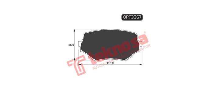 Brake Pad Suzuki Vitara 02 ( Front ) (SET LH & RH Wheel)