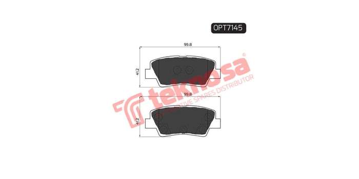 Brake Pad Toyota Yaris 06 ( R ) (SET LH & RH Wheel)