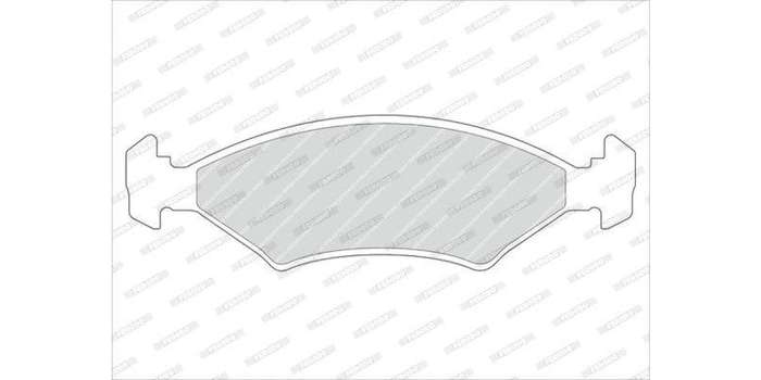 Brake Pads Front Daewoo Cielo (96 ) Lanos (98 04) Ford Fietsa [1] (98 02) Opel Astra (93 00) CoRe...