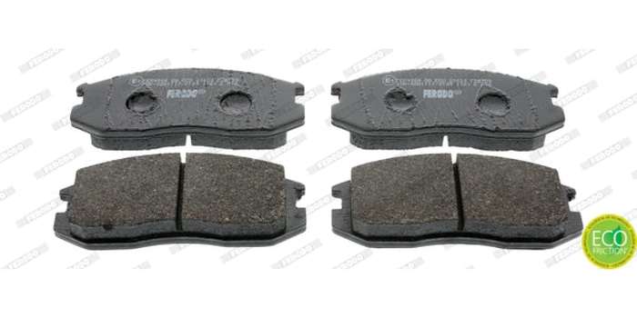 Brake Pads Front Daihatsu Terios (97 06) Terios 1.5 (06 15) (FERODO FDB759) (SET LH & RH Wheel)