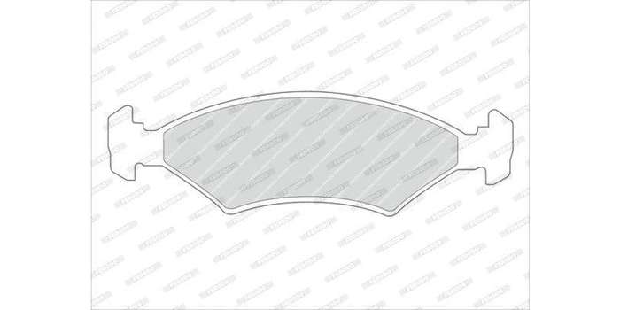 Brake Pads Front Fiat Palio (00 05) Siena (00 05) Ford Fiesta (00 3) Ikon (01 06) Bantam, Mazda 3...