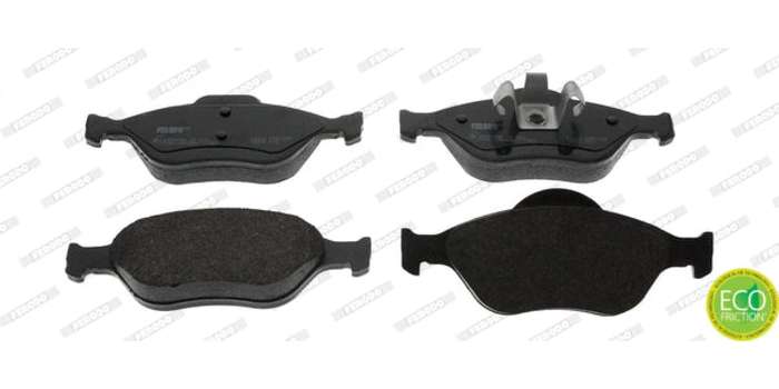 Brake Pads Front Ford Fiesta [2] (03 ) Figo (10 ) Ikon [2][3] (07 15) Streetka (05 09) (FERODO FD...