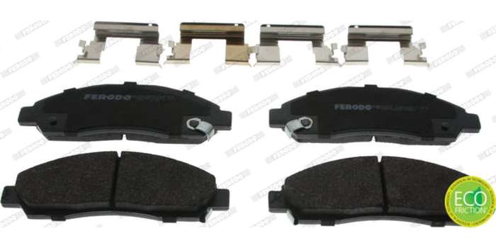 Brake Pads Front Gwm H5 (11 16) Steed (07 11) Isuzu Kb [P190] D Teq (04 13) (FERODO FDB1816) (SET...