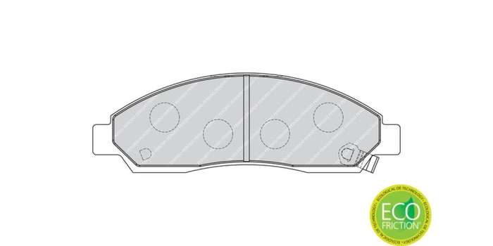 Brake Pads Front Gwm H5 (11 16) Steed (07 11) Isuzu Kb [P190] D Teq (04 13) (FERODO FDB1816) (SET...