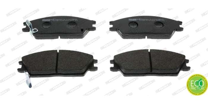Brake Pads Front Hyundai Accent (94 02) Getz (03 10) (FERODO FDB435) (SET LH & RH Wheel)