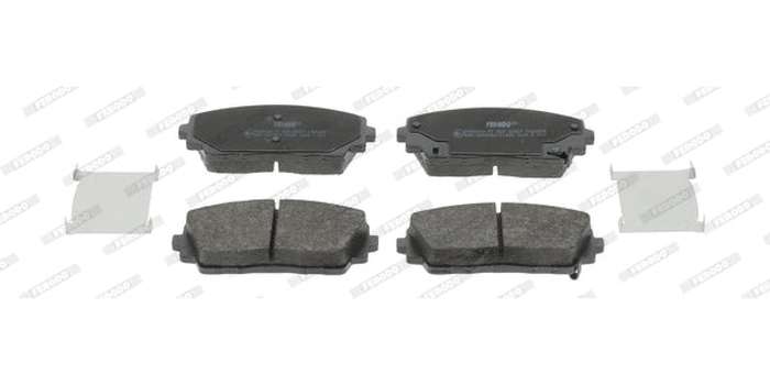 Brake Pads Front Kia Picanto 1.1 (04 ) Picanto [2] 1.0,1.2 (11 ) (FERODO FDB4825) (SET LH & RH Wh...