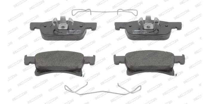 Brake Pads Front Opel Adam (14 ) Astra (04 10) CoRear Solida (02 15>) (FERODO FDB4841) (SET LH & ...