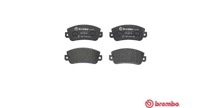 Brembo Brake Pads Front Fiat Uno ( Set Lh&Rh) (P23013)