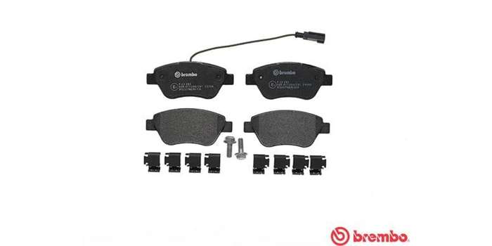 Brembo Brake Pads Front Fiat 500/Punto/Panda ( Set Lh&Rh) (P23085)