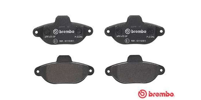 Brembo Brake Pads Front Fiat Panda/Punto/ ( Set Lh&Rh) (P23096)
