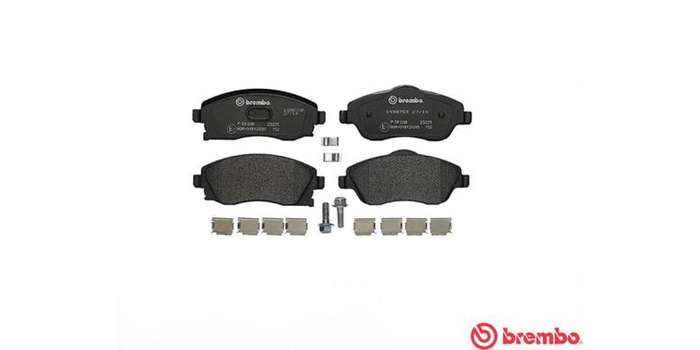 Brembo Brake Pads Front Opel Corsa Ldv/Ch ( Set Lh&Rh) (P59036)
