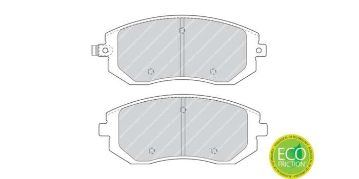 Brake Pads Front Subaru Forester (97 15) Impreza (07 10) Legacy (04 14) Outback (04 14) (FERODO F...