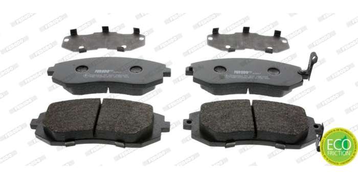 Brake Pads Front Subaru Forester (97 15) Impreza (07 10) Legacy (04 14) Outback (04 14) (FERODO F...