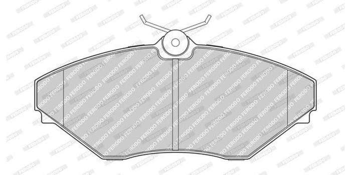 Brake Pads Front Tata Xenon Vv T 2.D Dicor (2013 ) (FERODO FDB4787) (SET LH & RH Wheel)