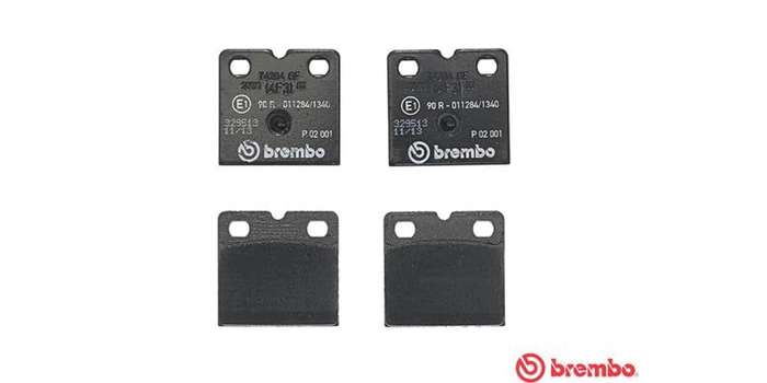 Brembo Brake Pads Rear Audi R8 ( Set Lh&Rh) (P02001)