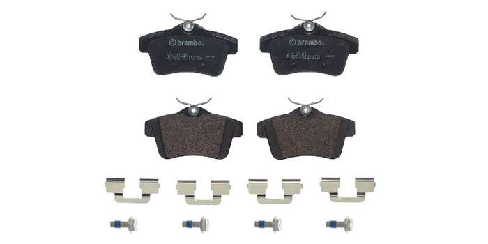 Brembo Brake Pads Rear Citroen Ds5 ( Set Lh&Rh) (P06102)