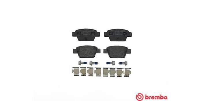 Brembo Brake Pads Rear Alfa Mito ( Set Lh&Rh) (P23080)