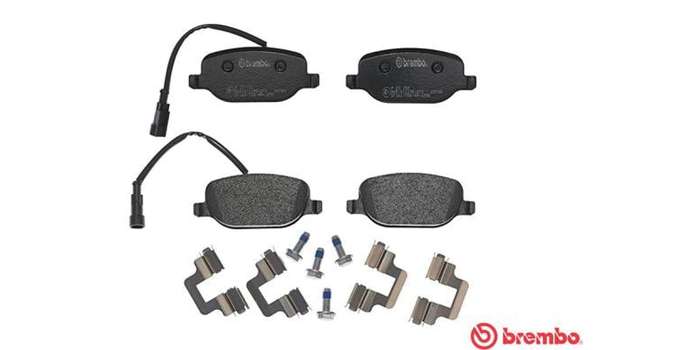 Brembo Brake Pads Rear Alfa Giulietta Qv ( Set Lh&Rh) (P23152)
