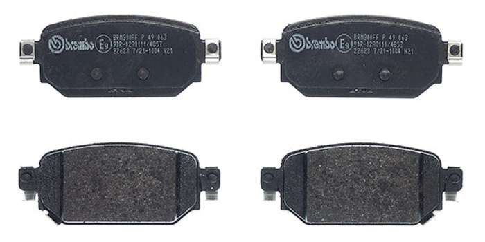 Brembo Brake Pads Rear Mazda ( Set Lh&Rh) (P49063)