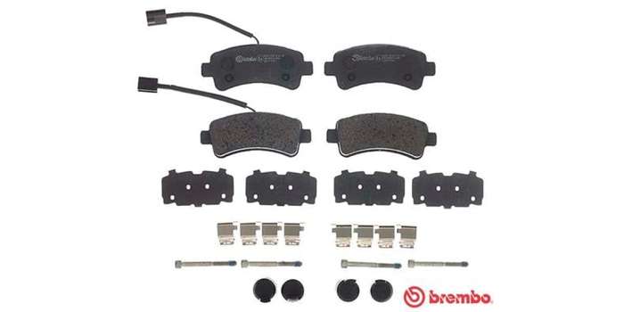 Brembo Brake Pads Rear Fiat Ducato/Peugeot Boxer ( Set Lh&Rh) (P61130)