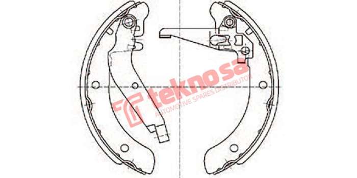 Brake Shoes Toyota Corolla 1988 2002