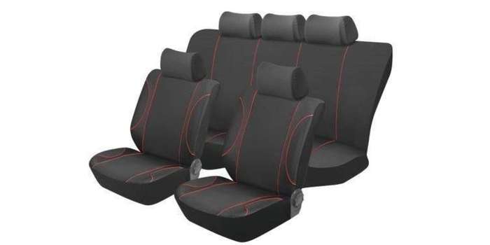 Car Seat Cover Austin Polyester Seat Cover Set 11Pc